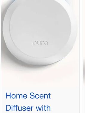 2 - Pur Home Scent Diffuser - White
